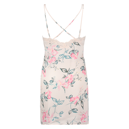 Woven Slipdress, Beżowy