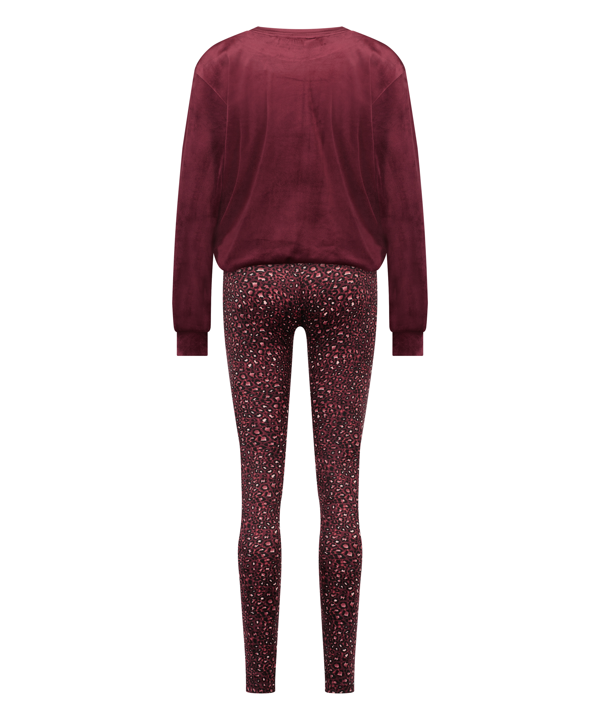 Piżama z torbą, Fioletowy, main