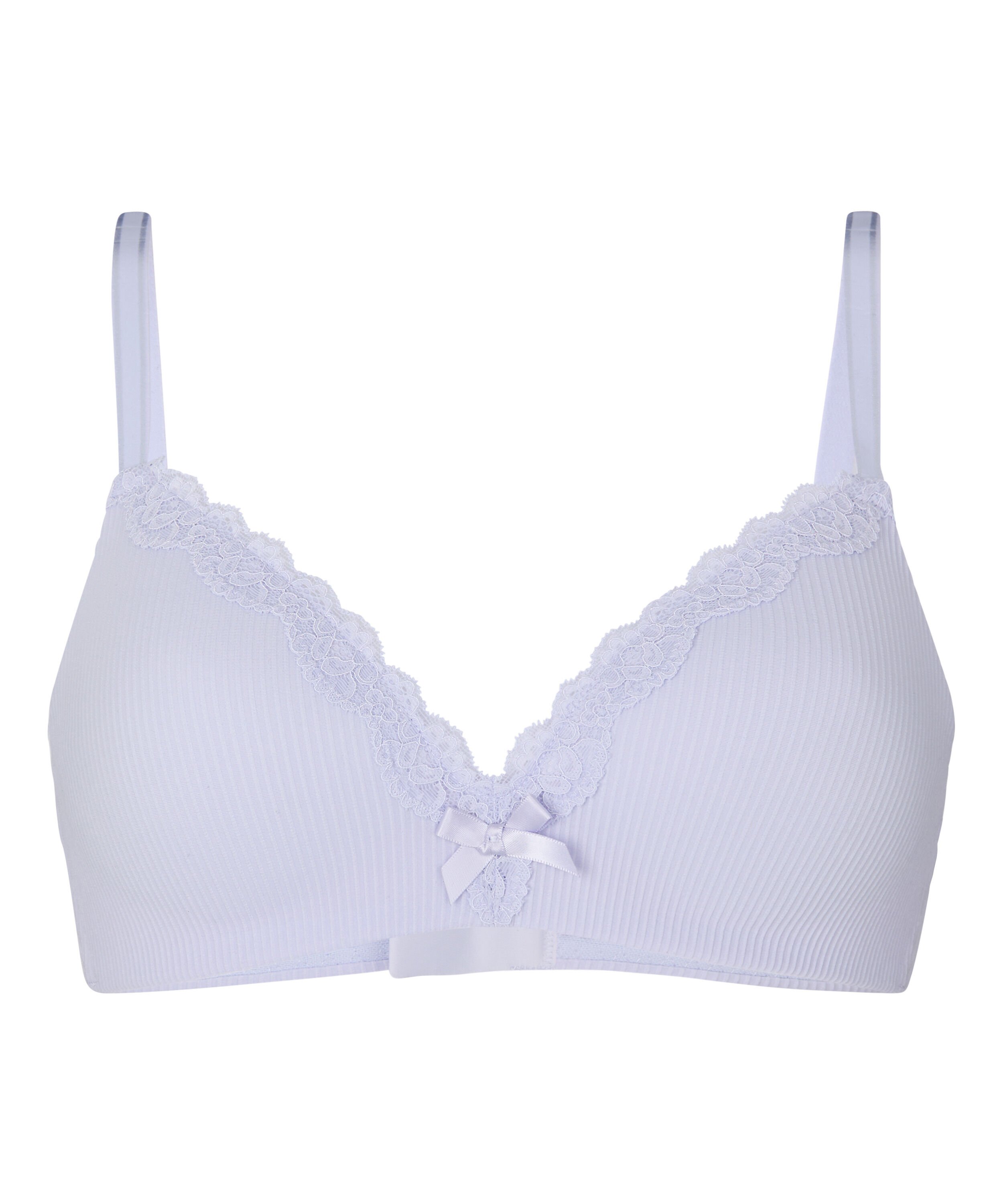 Biustonosz usztywniany bez fiszbin Lola, Fioletowy