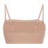 Bandeau Bralette Smooth, Beżowy