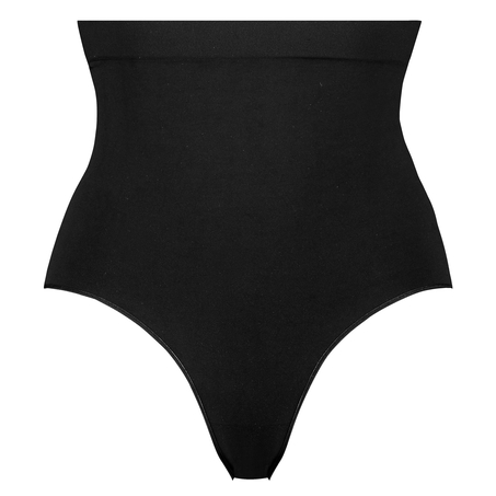 Firming high waisted brief - Level 2, Czarny