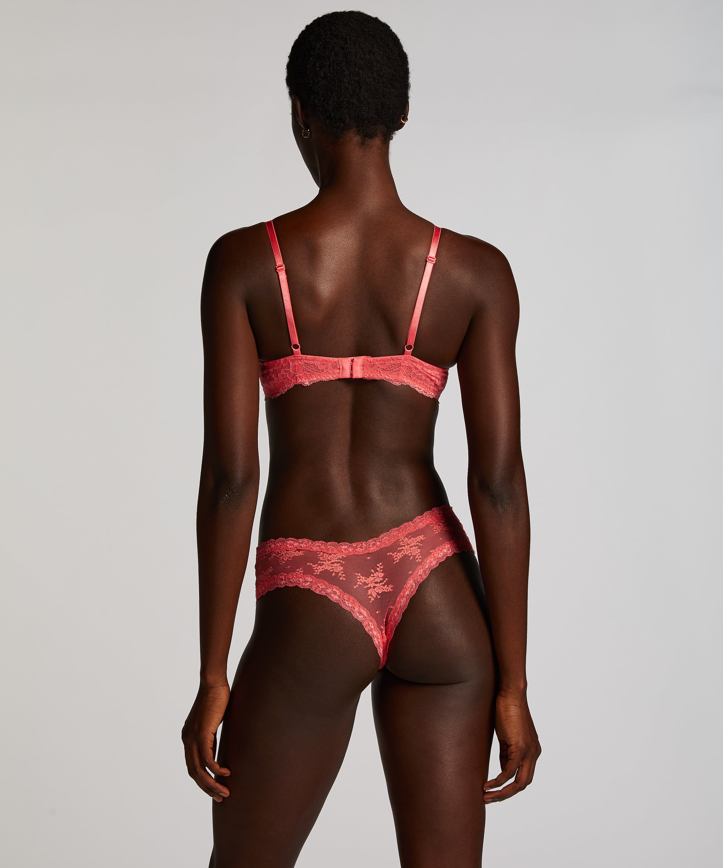 Brazyliany V-shape Mesh, R&oacute;żowy, main