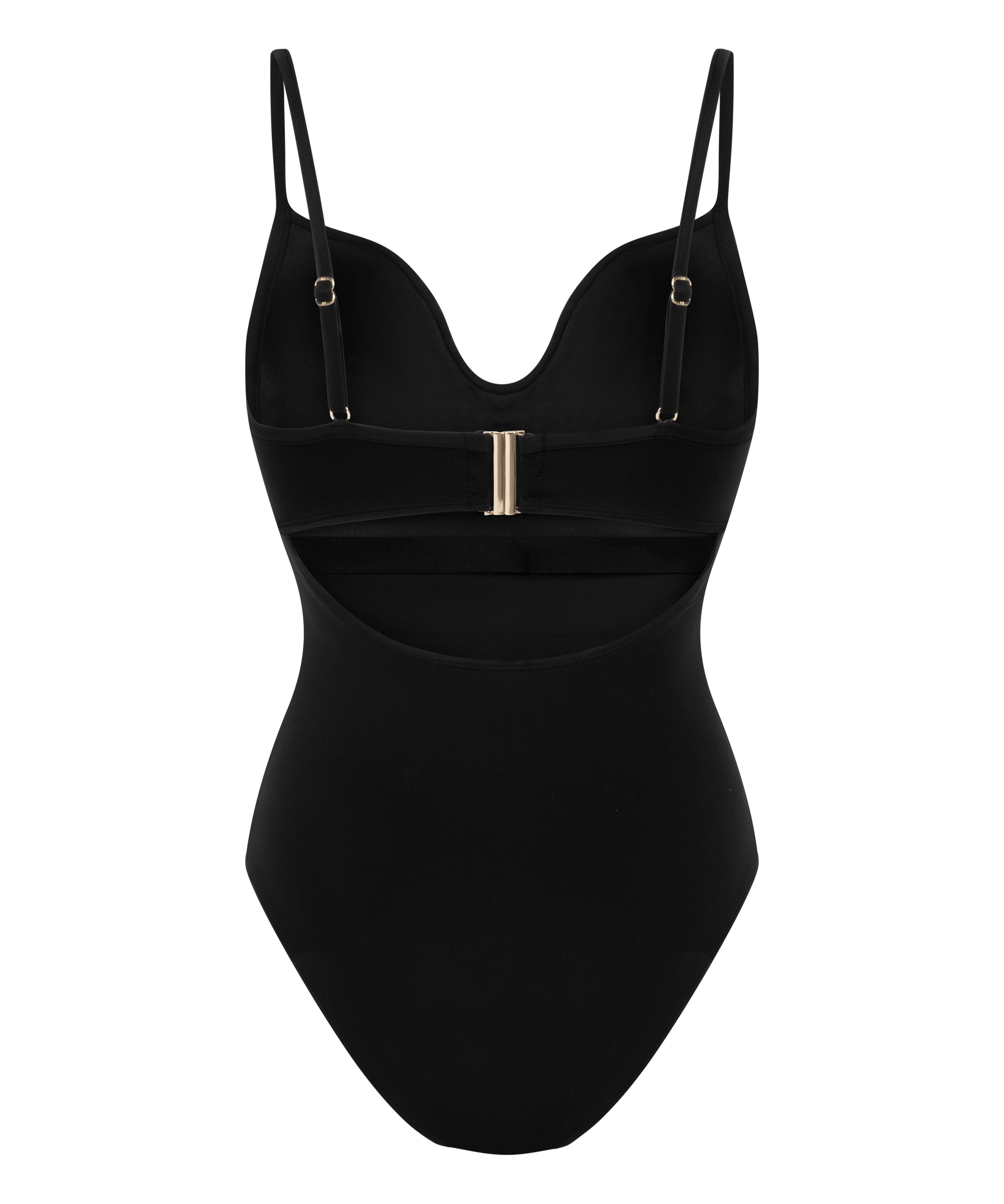 Str&oacute;j kąpielowy Neoprene, Czarny, main