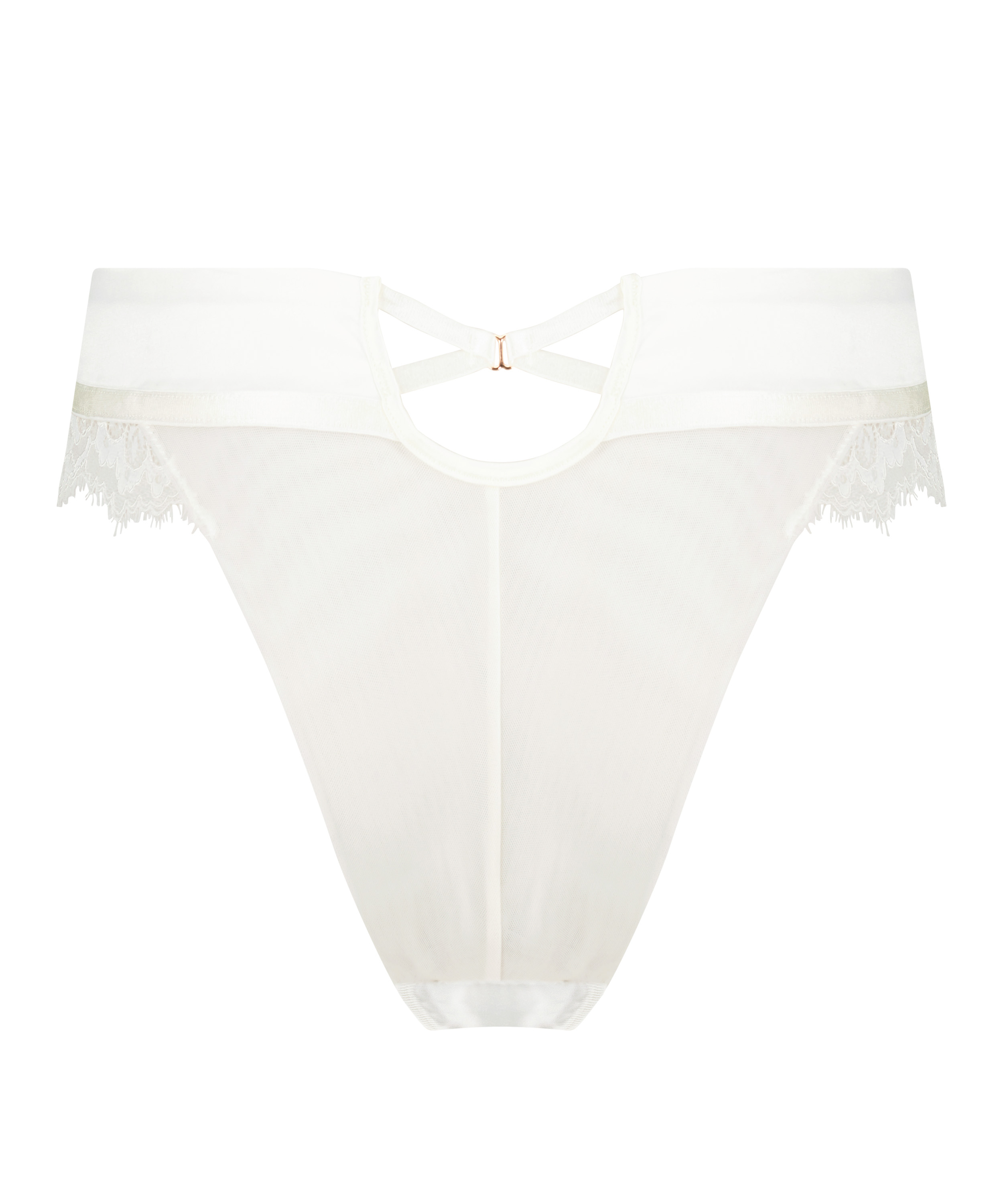 Brazylijskie figi z wysokim stanem Erika, Biały, main