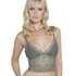 Bralette longline Fancy, Zielony
