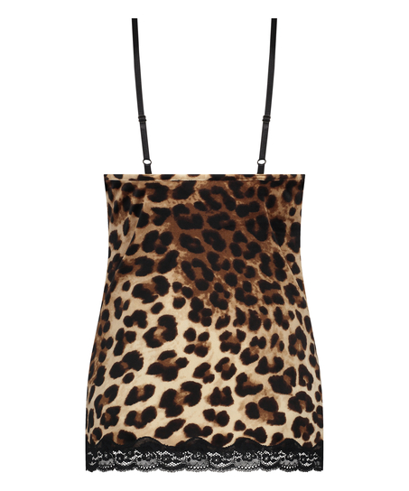 Top z aksamitnej koronki, Czarny