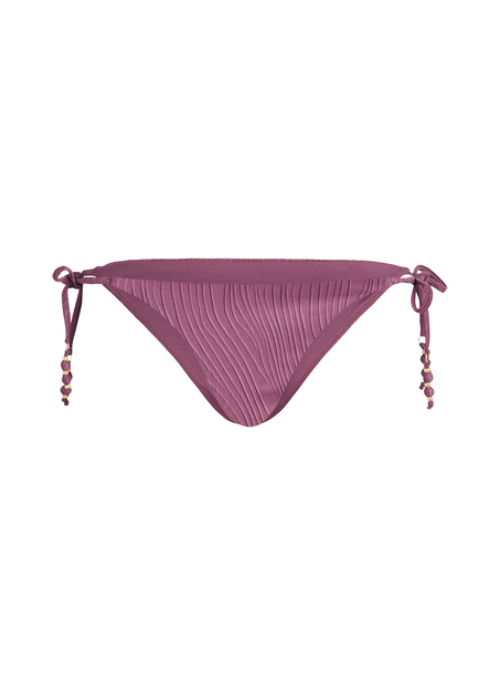 Majtki Bikini Wysoko Krojona Cozumel, Fioletowy