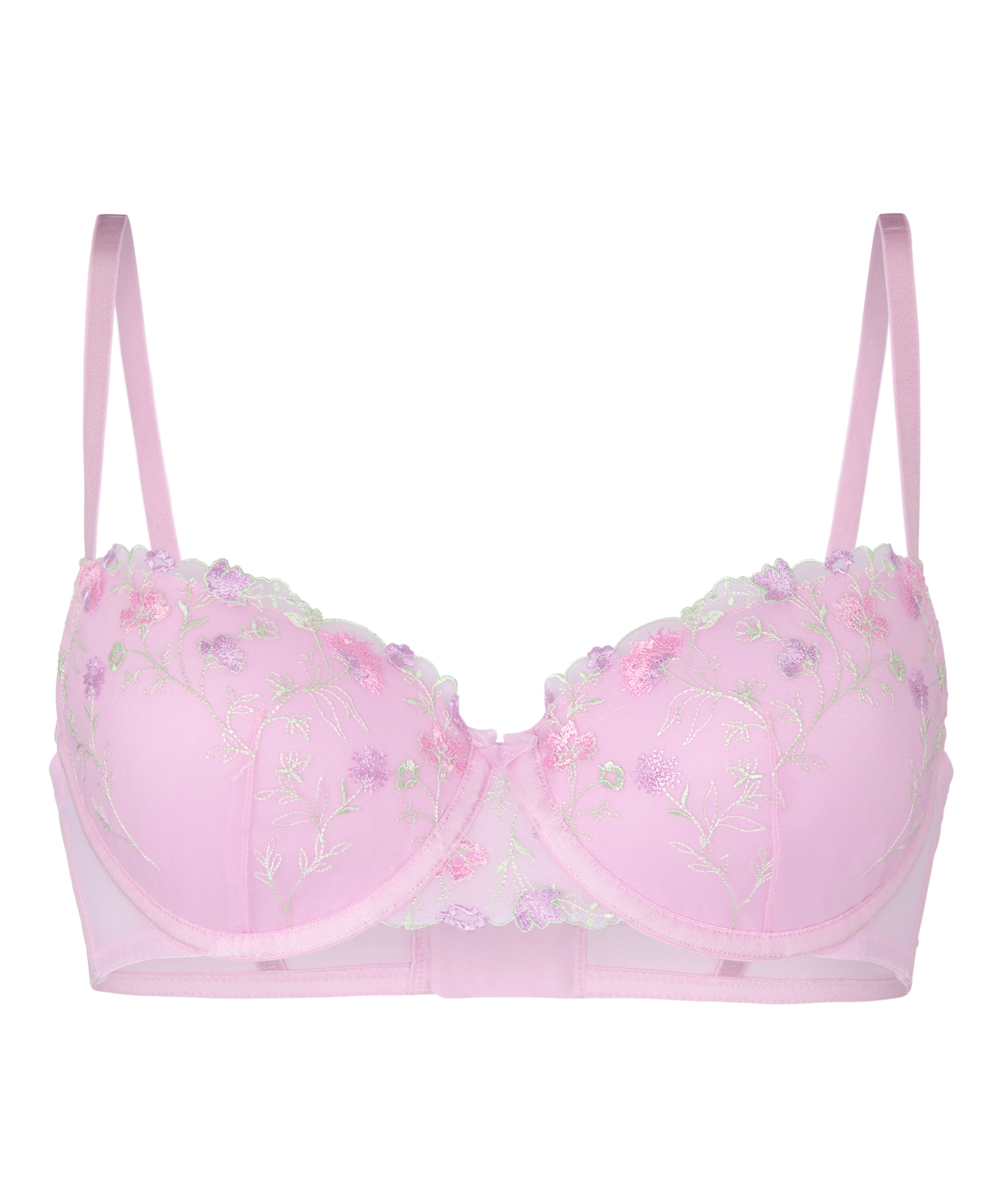 Biustonosz Usztywniany z Wypełnieniem Eleni, Fioletowy, main