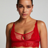 Biustonosz bralette Pippa, Czerwony
