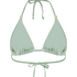 Triangle Bikini Top Luxe, Zielony