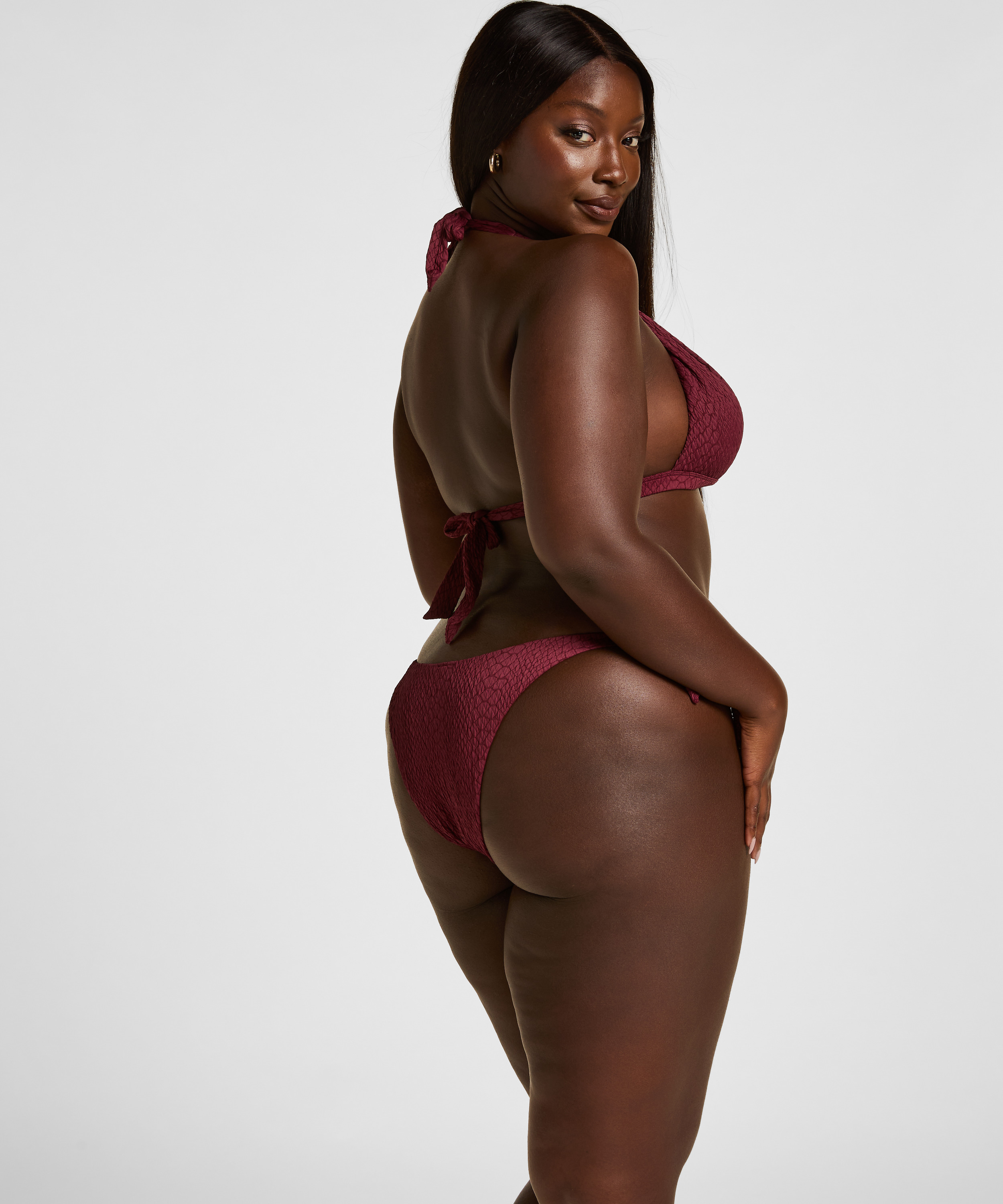 Figi Bikini Highleg Aruba, Fioletowy, main