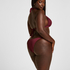 Figi Bikini Highleg Aruba, Fioletowy