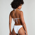 Majtki od bikini Seashell, Biały