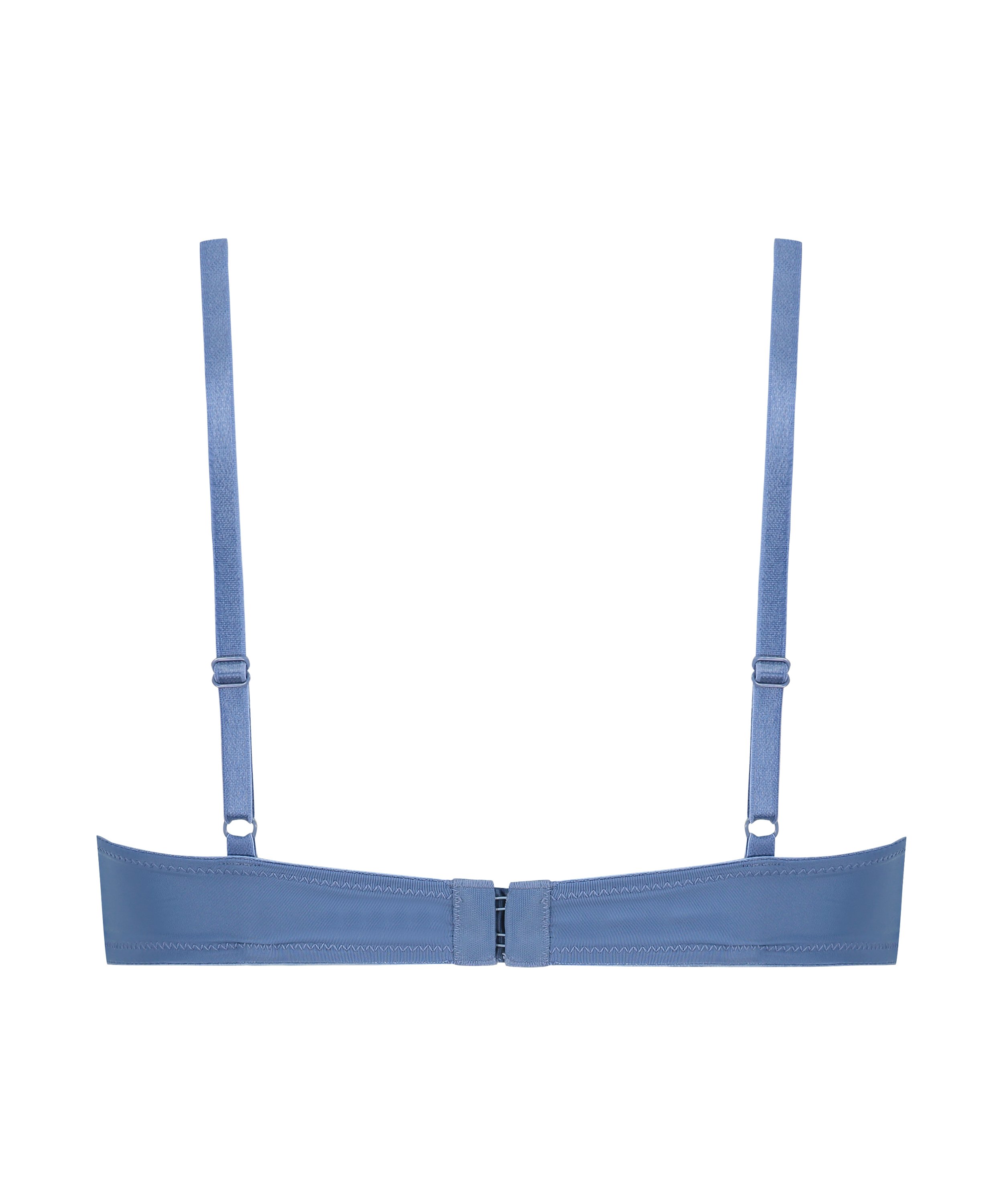 ﻿Biustonosz usztywniany z fiszbinami Plunge, Niebieski, main