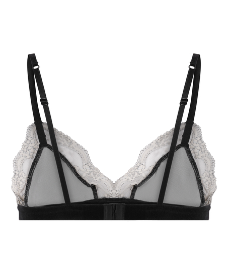 Biustonosz bralette Agnes, Biały