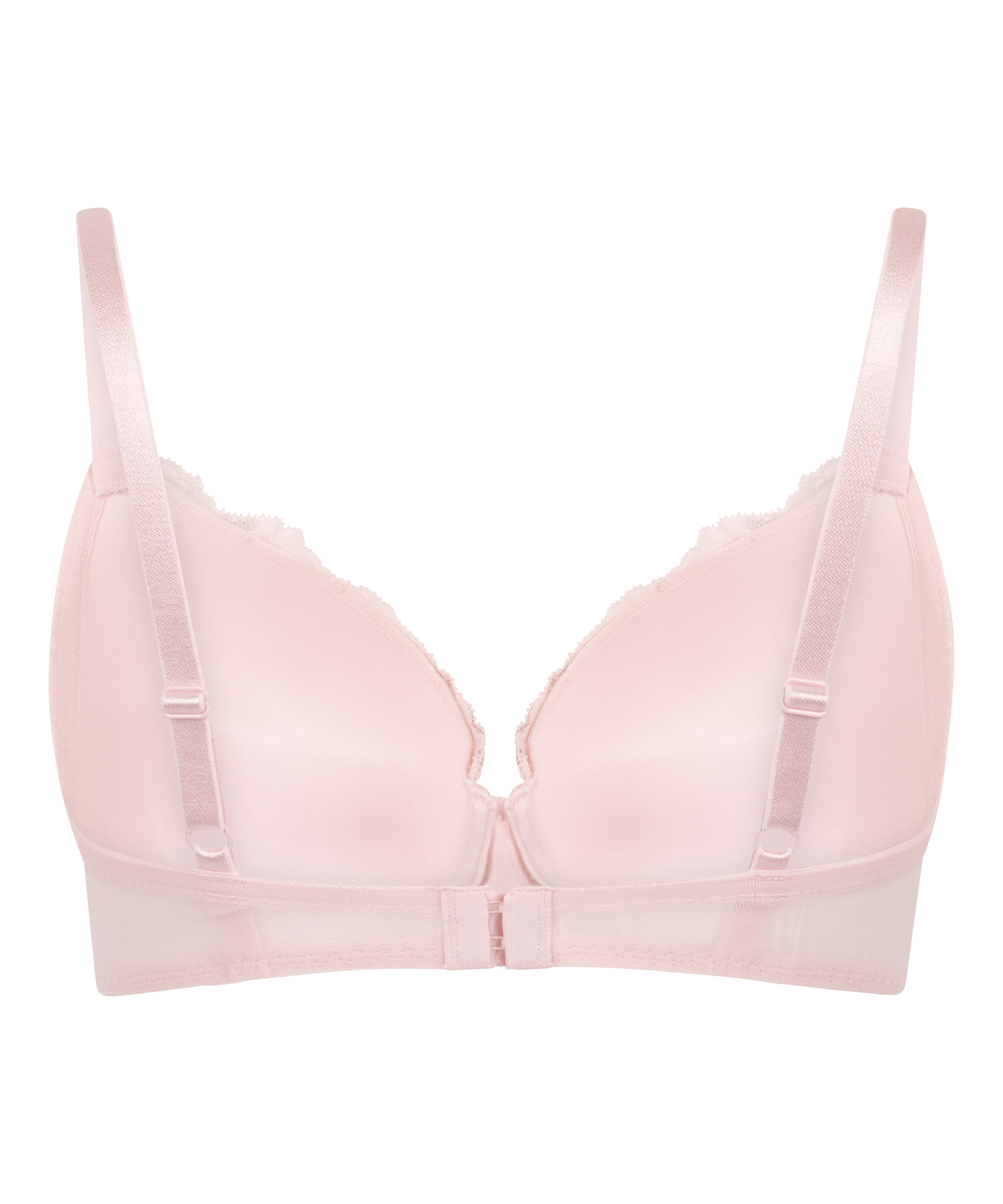 Biustonosz usztywniany push-up z fiszbinami Teddy, R&oacute;żowy, main