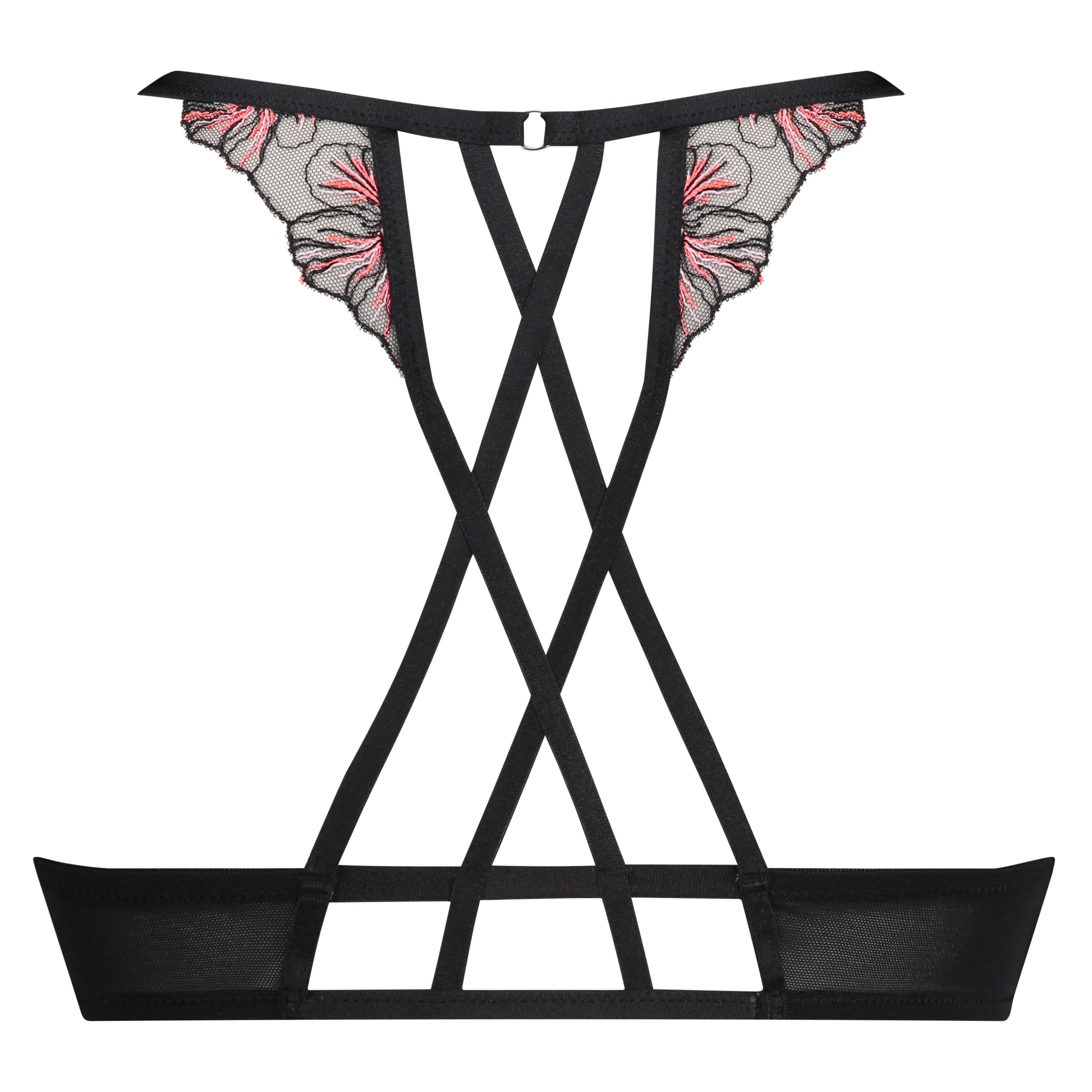 Padded Push-Up Underwired Bra Duckie, Czarny, main