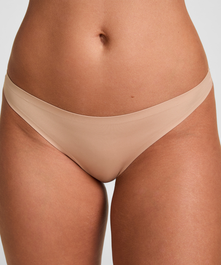 Super Comfort Stringi, Beżowy