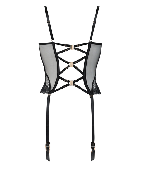 Gorset Belladonna, Czarny