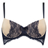 Padded longline underwired bra Annie, Beżowy