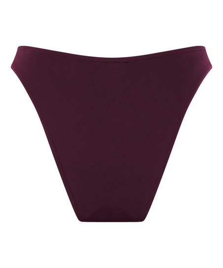 Neoprenowe bikini z wysokimi nogawkami, Fioletowy