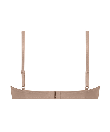 Biustonosz usztywniany z fiszbinami Anya, Brązowy