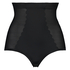 Sculpting scallop high waisted brief - Level 3, Czarny