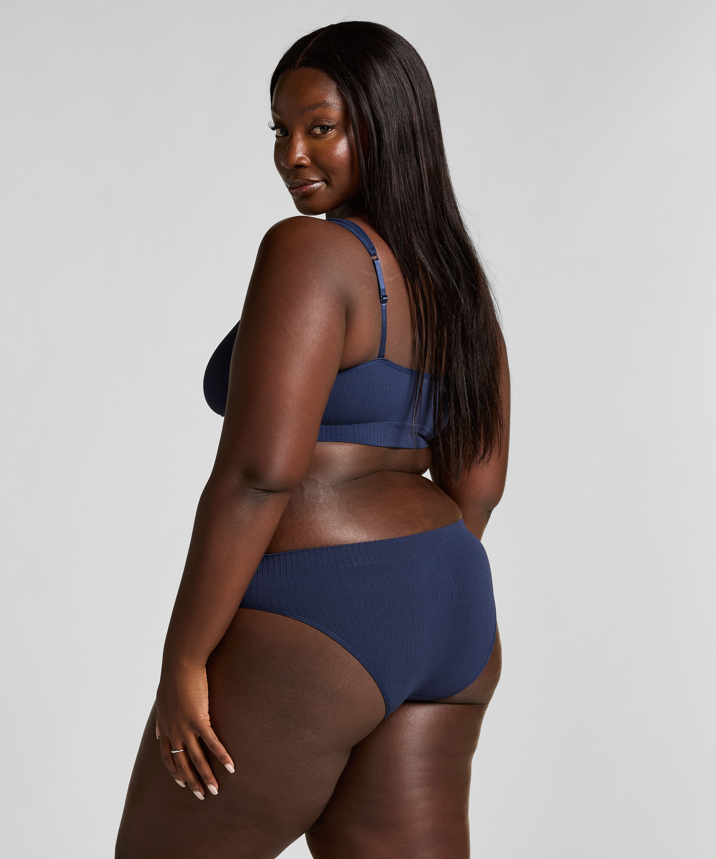 Majtki brazylijskie Dianne, Niebieski, main