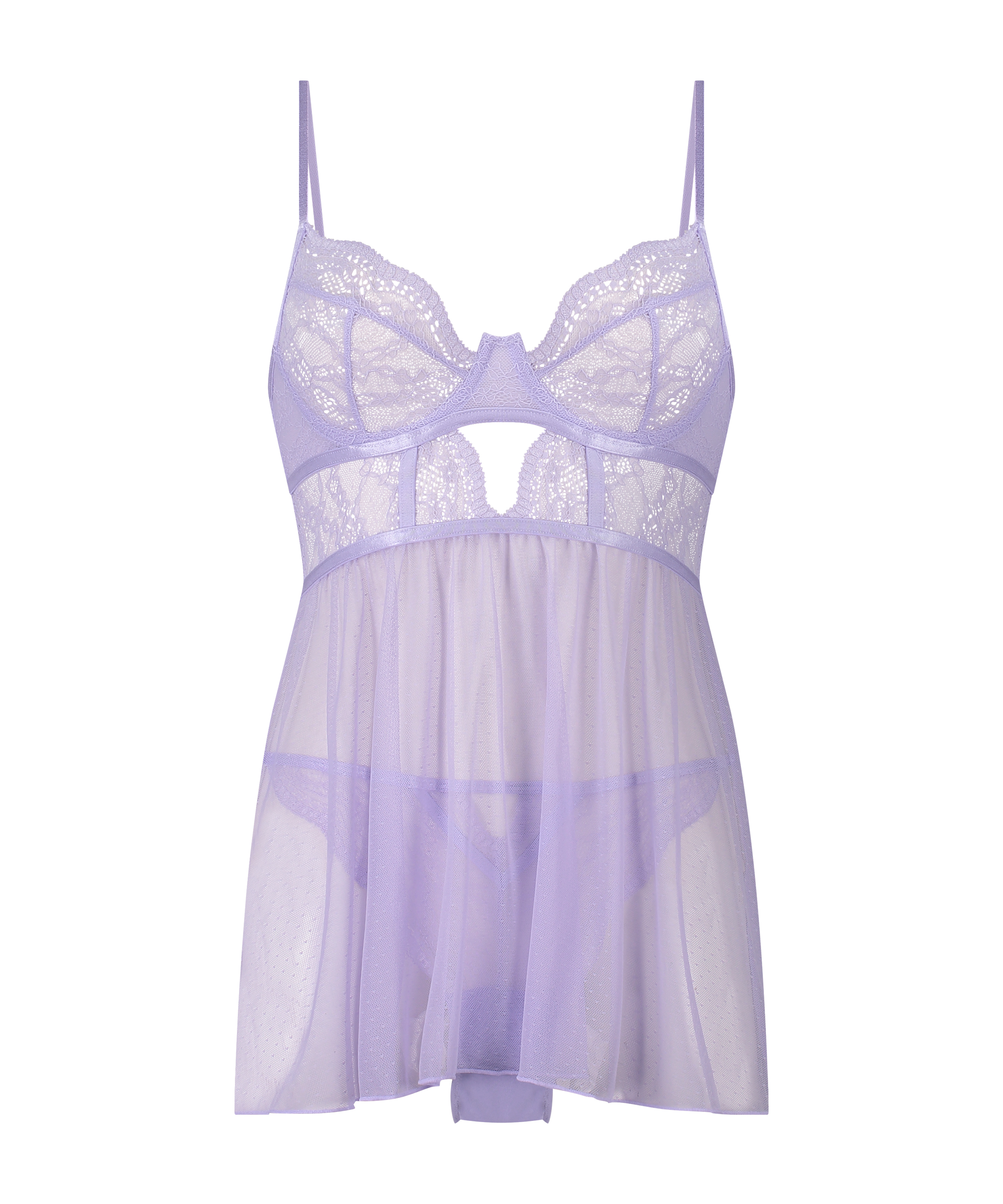 Babydoll Isabelle, Fioletowy, main