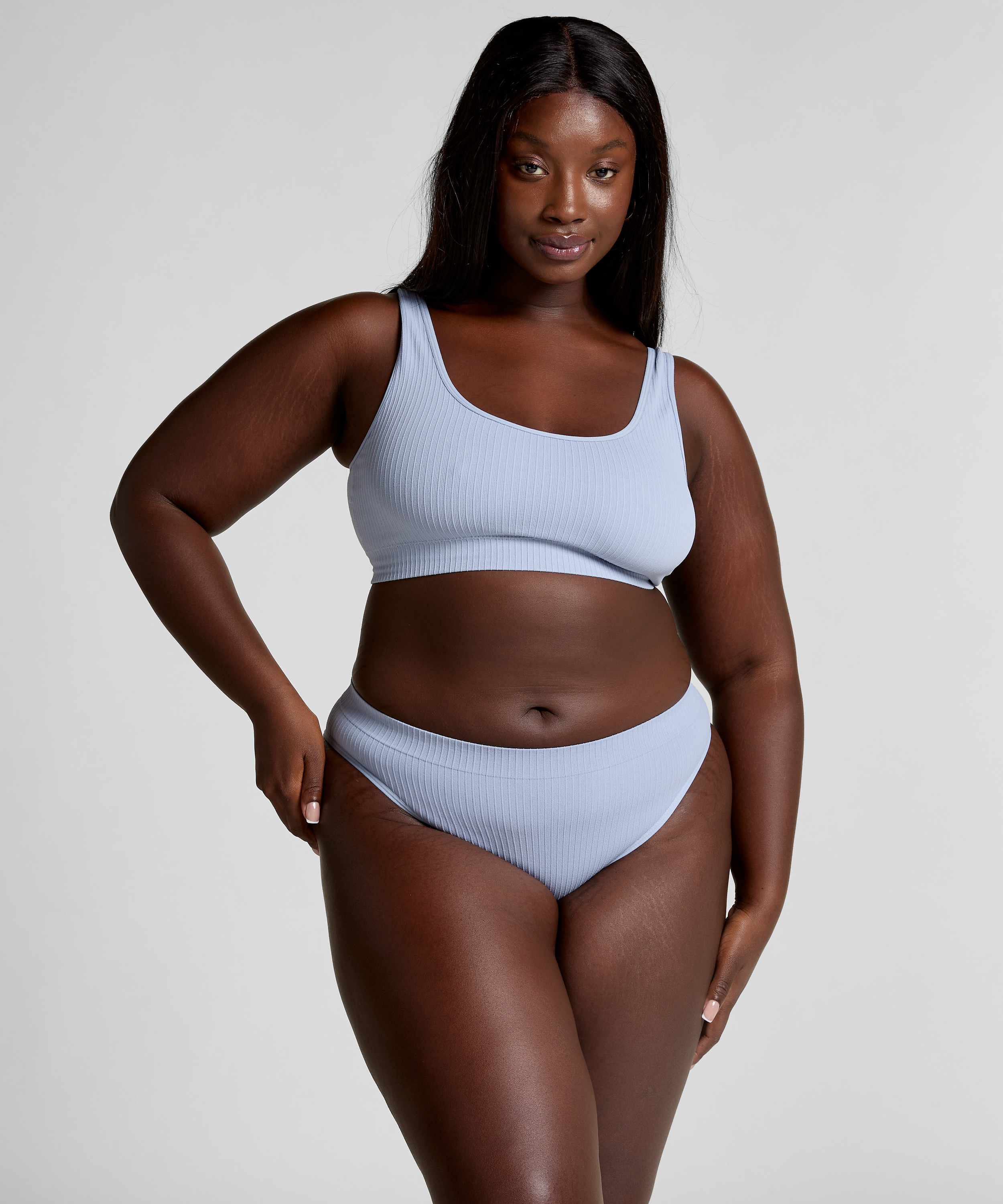 Majtki brazylijskie Dianne, Niebieski, main