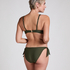 Tr&oacute;jkątna g&oacute;ra od bikini Luna, Zielony
