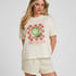 T-shirt z Nadrukiem, Biały