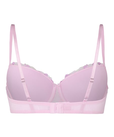 Biustonosz Usztywniany z Wypełnieniem Eleni, Fioletowy