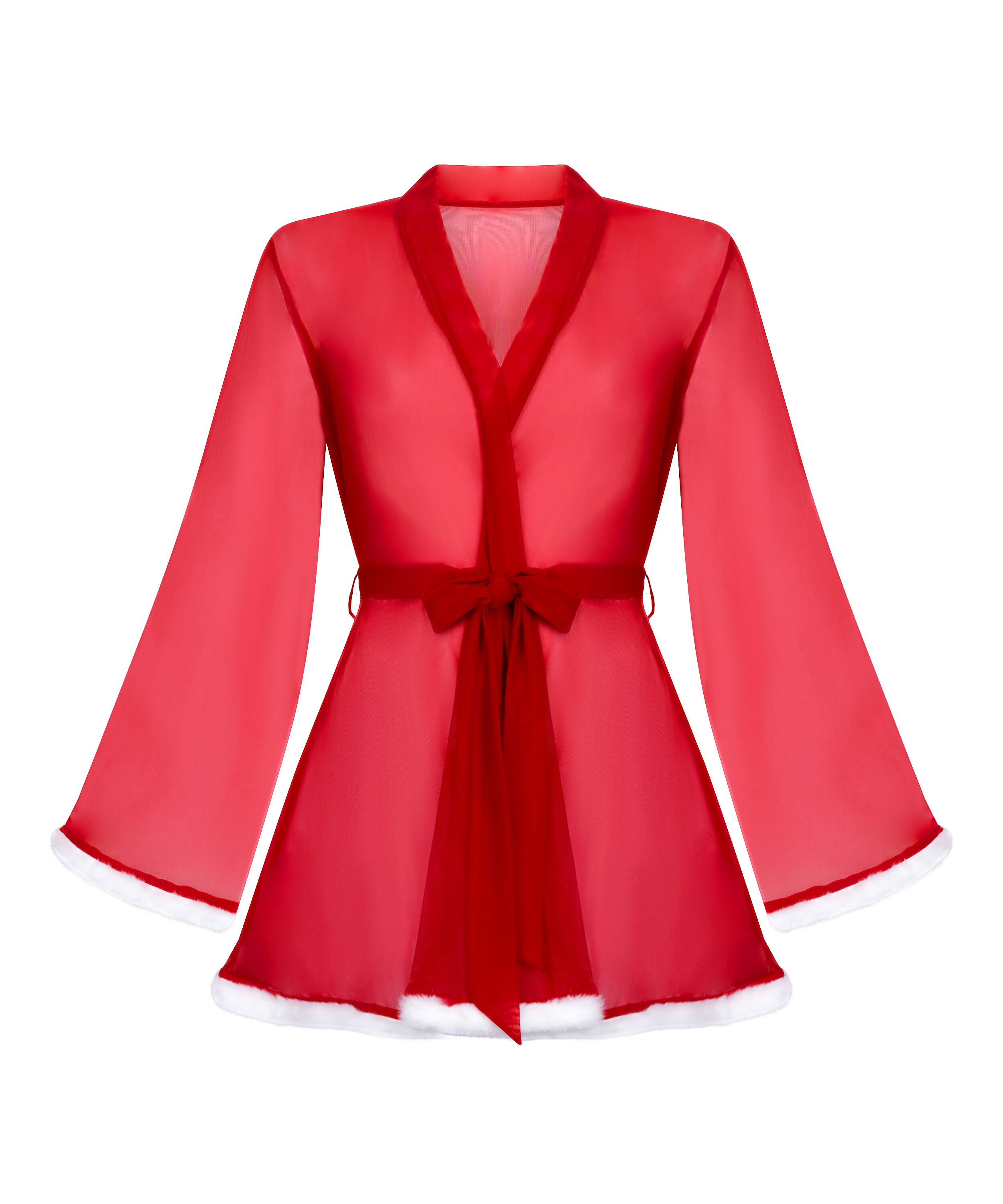 Kimono Mesh Santa, Czerwony