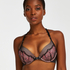 Padded Push-Up Underwired Bra Duckie, Czarny