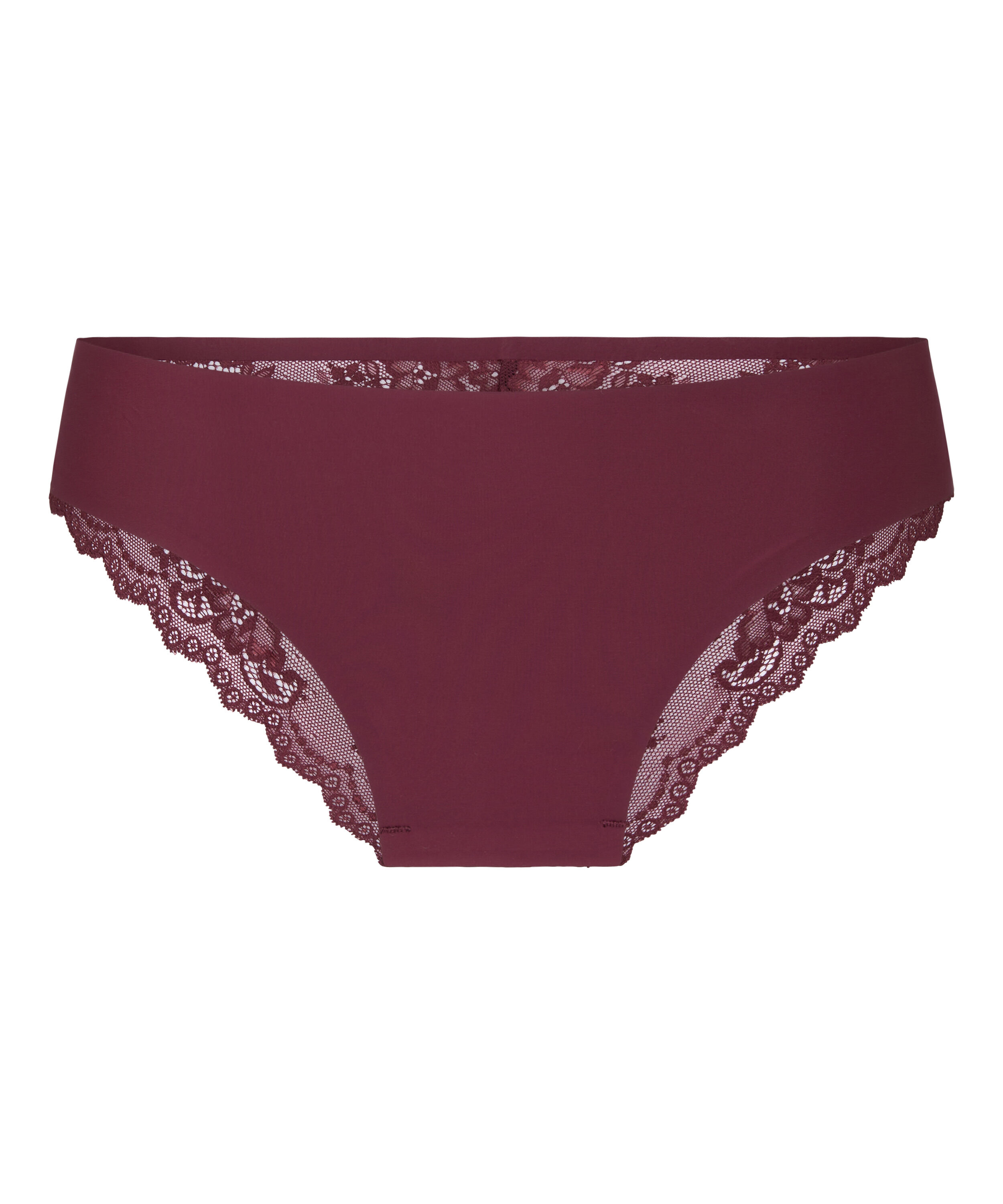 Brazyliany Invisible Lace Back, Fioletowy