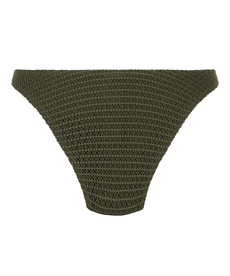 Figi od bikini Cabo z wysokim stanem, Zielony