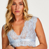 Biustonosz bralette Catrin, Niebieski