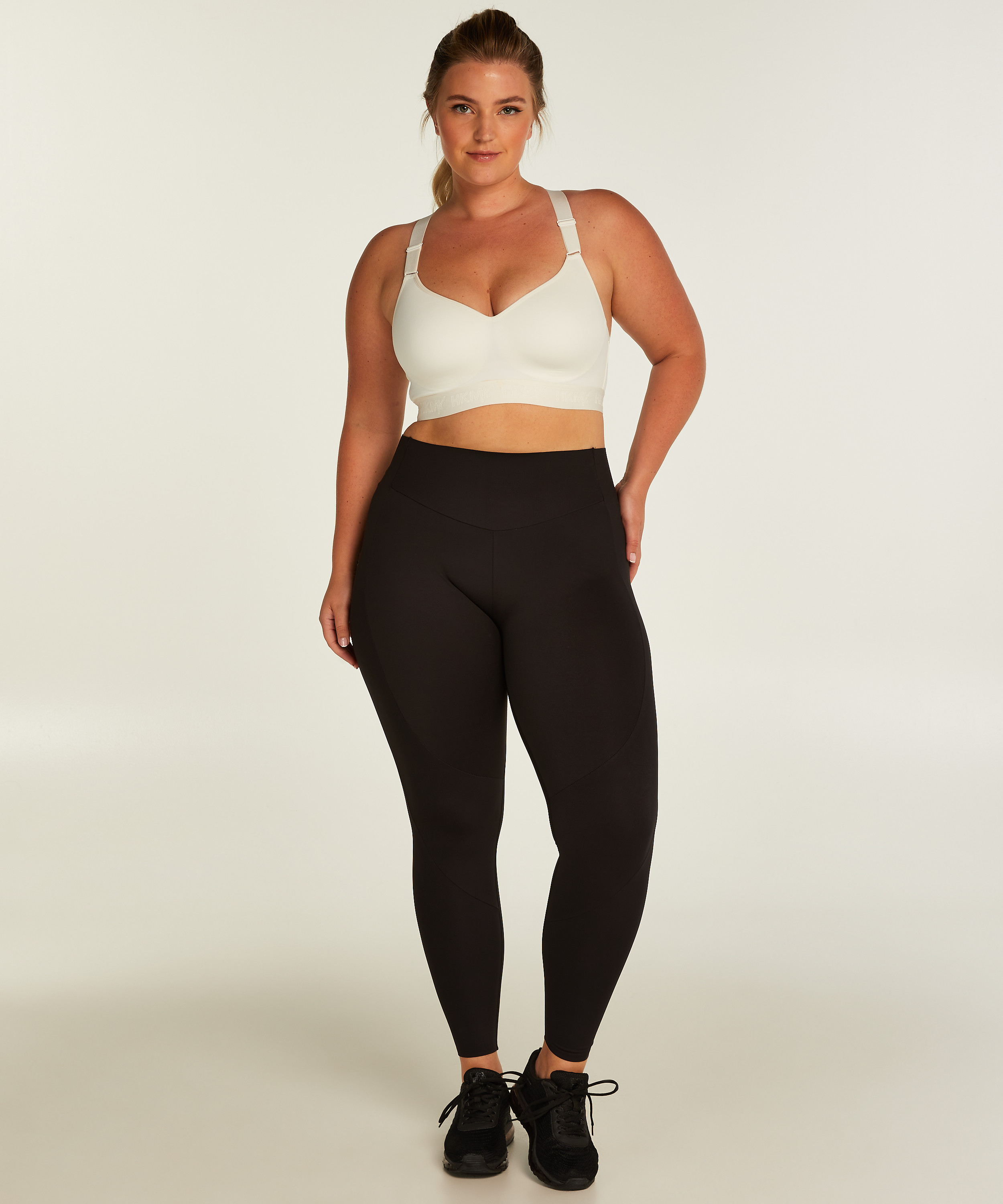 Biustonosz sportowy HKMX All Star Level 2, Biały, main