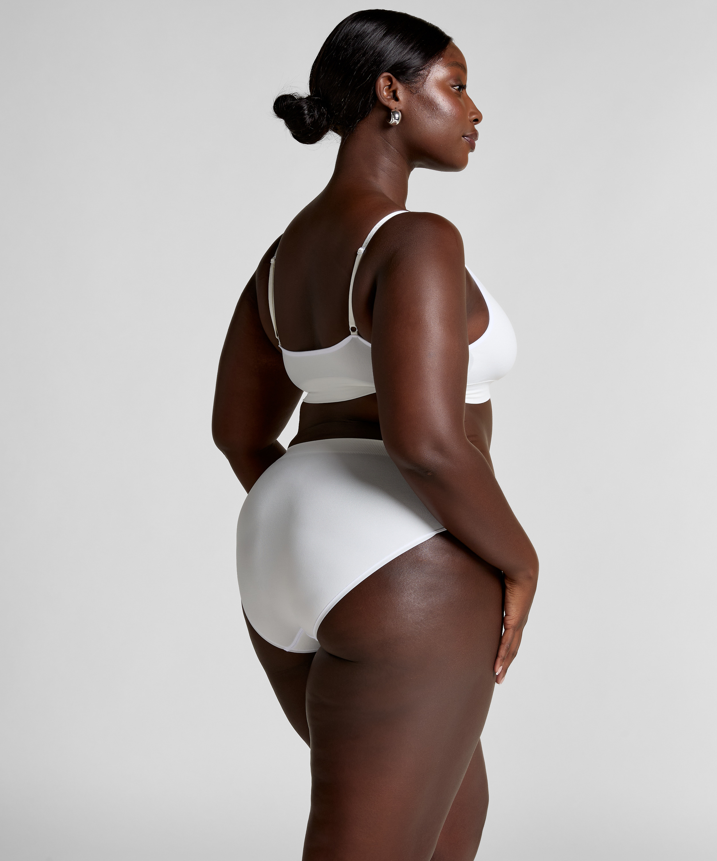 Wysokie majtki Dide, Biały, main