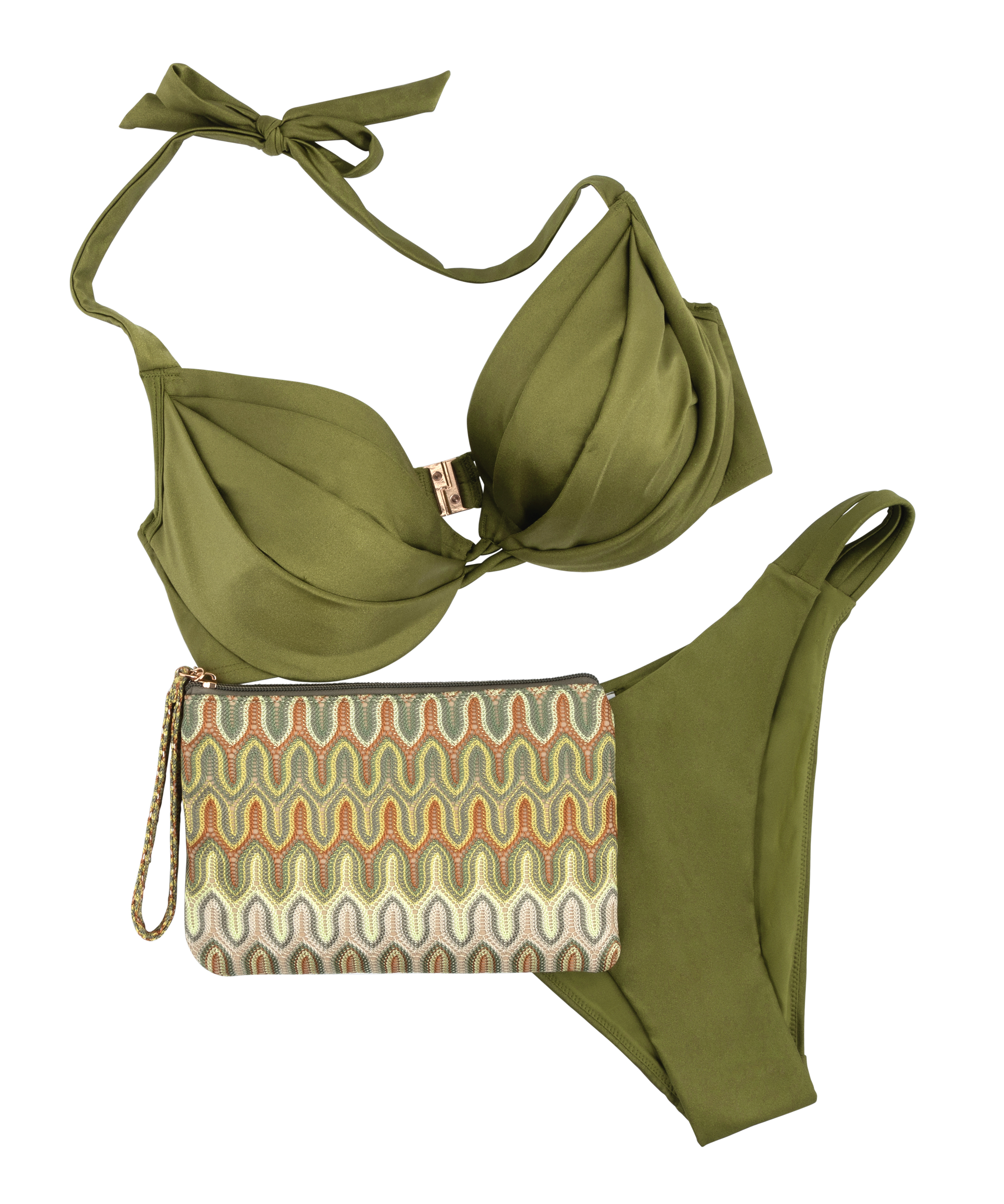 Torba Cali na bikini, Zielony, main