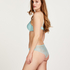 Brazyliany Lace Back, Niebieski