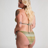 Top od bikini Cali Highleg, Zielony