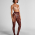Rajstopy Allover Lace, Fioletowy