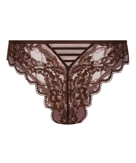 Majtki brazylijskie Lisa, Brązowy