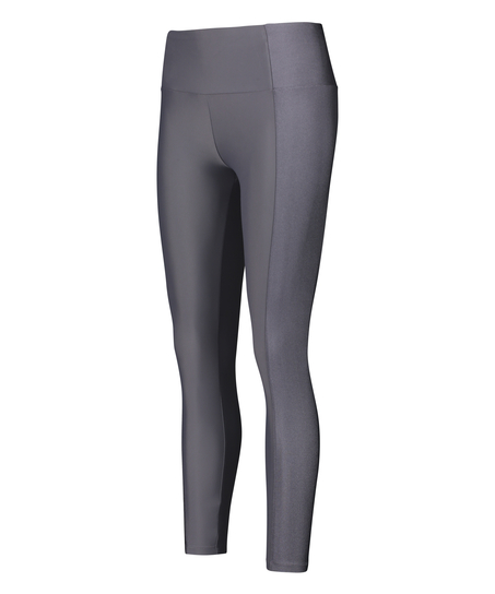 Legginsy sportowe z wysokim stanem HKMX Shine On, Szary