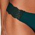 Invisible Lace Thong, Zielony