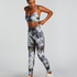 HKMX Legginsy z wysokim stanem, Szary