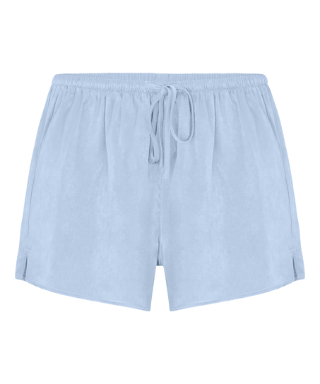 Satin Shorts Ayla, Niebieski
