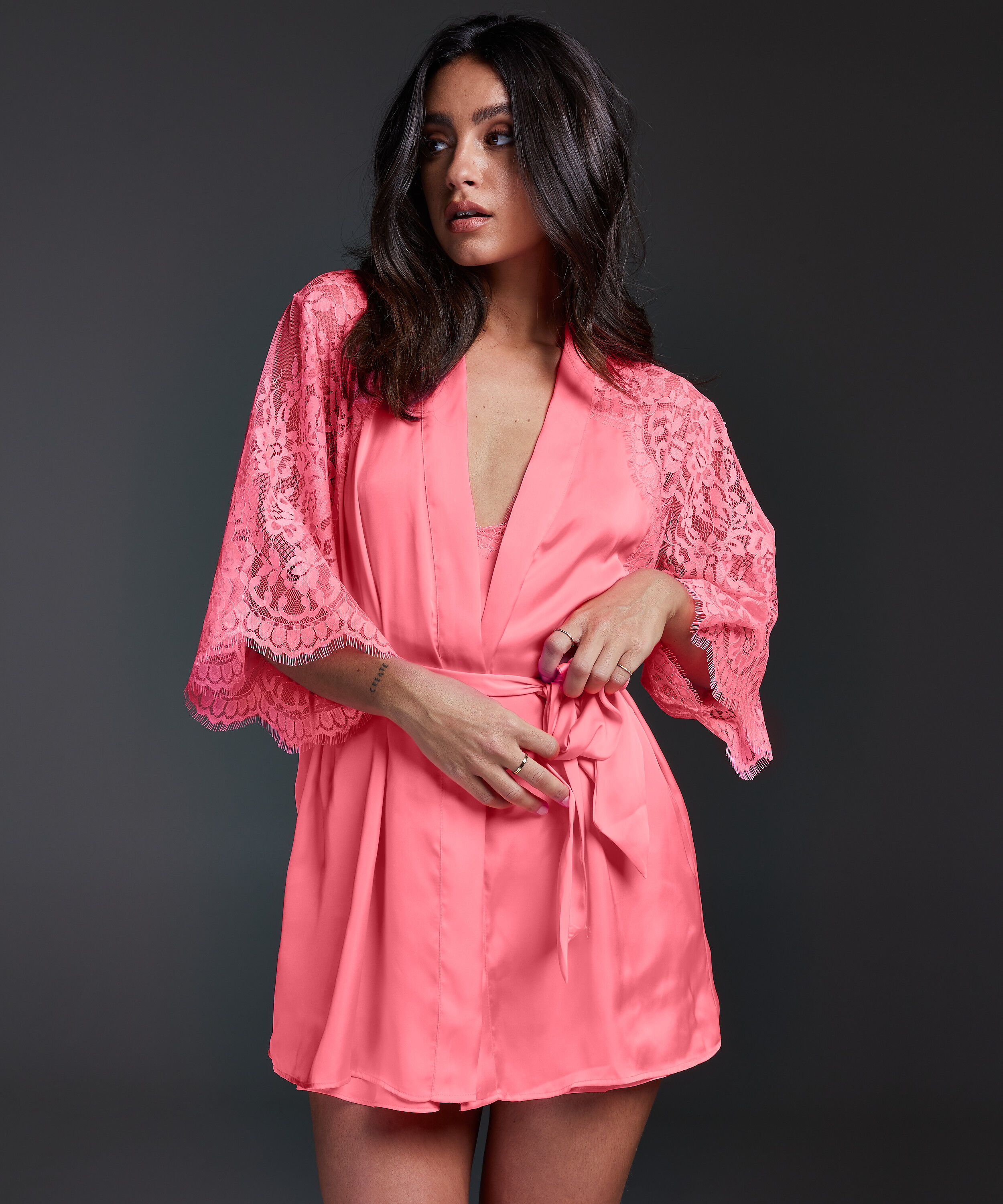 Kimono Jennifer, R&oacute;żowy